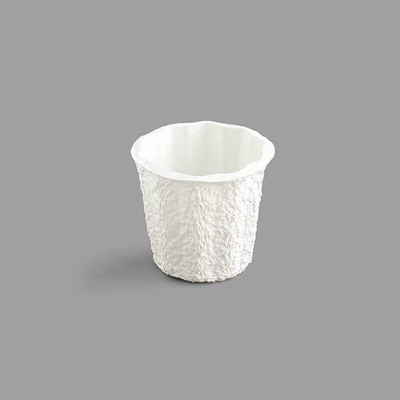 Western Pulp White Mache Floral Containers - Jardiniers - Greenhouse Megastore