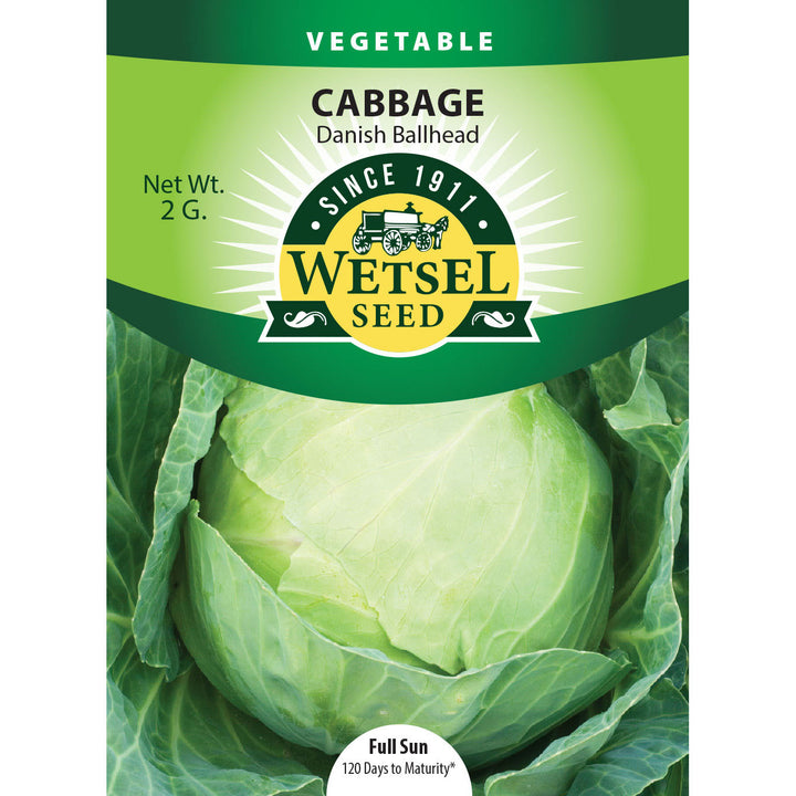 Wetsel Seed™ Danish Ballhead Cabbage Seed