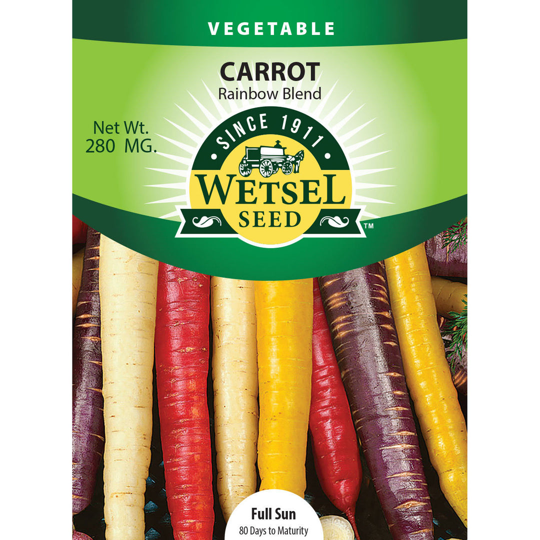 Wetsel Seed™ Carrot Rainbow Blend Seeds