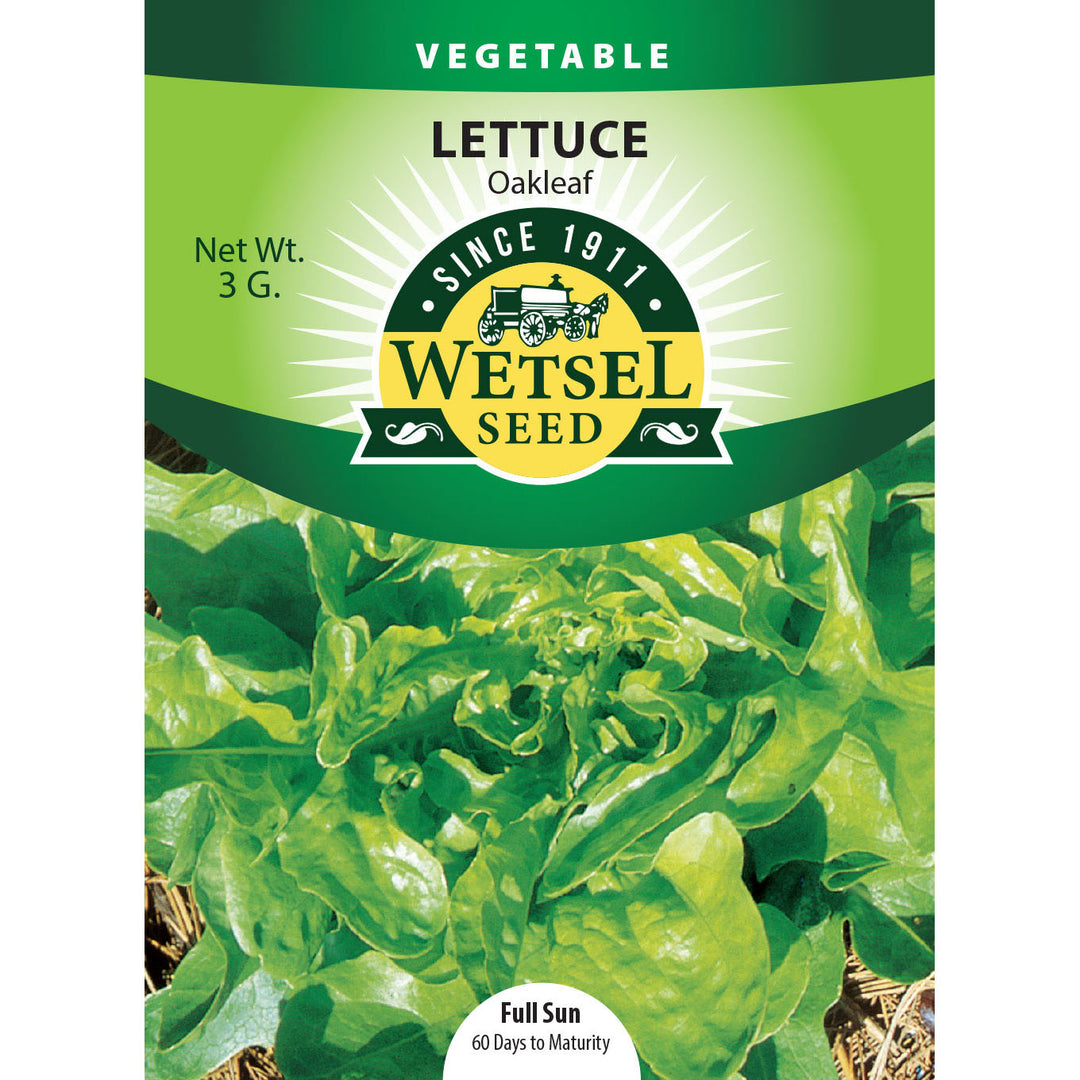 Wetsel Seed™ Oakleaf Lettuce Seed