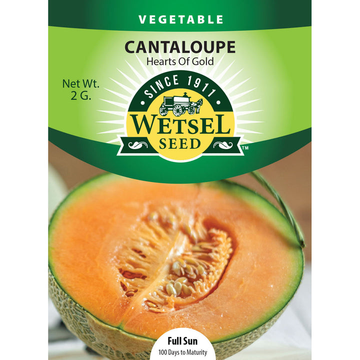 Wetsel Seed™ Hearts Of Gold Cantaloupe Seed