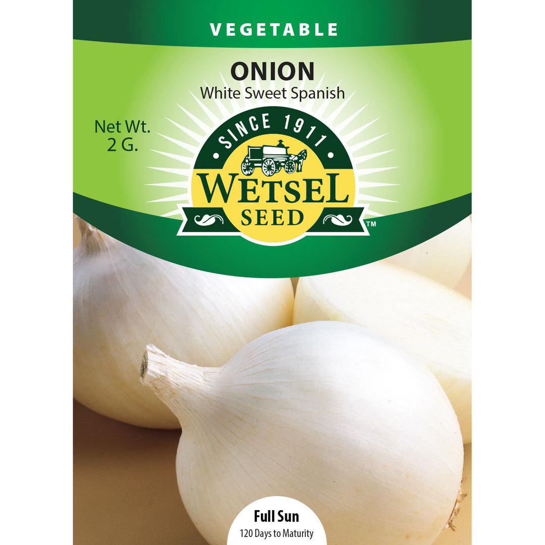 Wetsel Seed™ White Sweet Spanish Onion Seed
