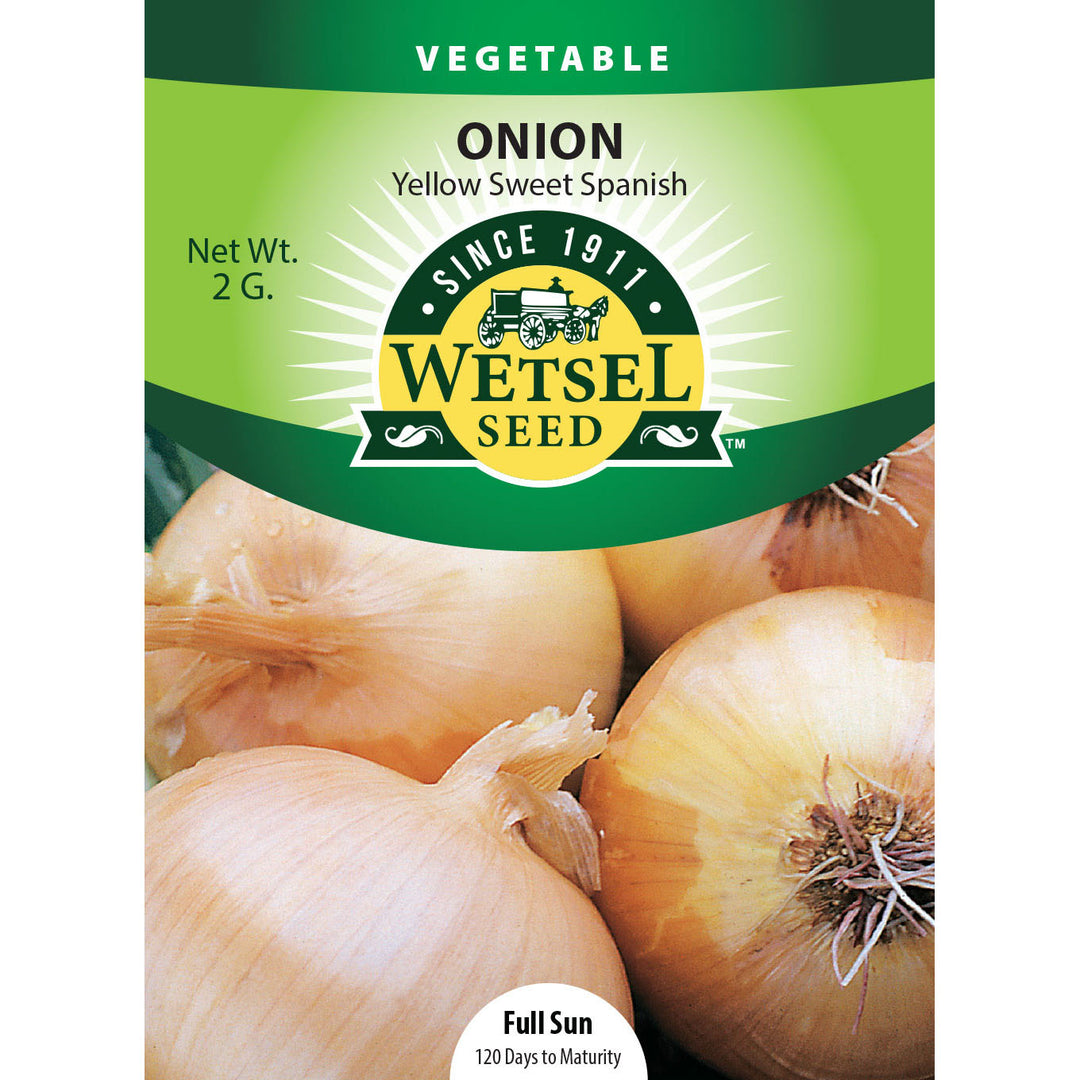 Wetsel Seed™ Yellow Sweet Spanish Onion Seed