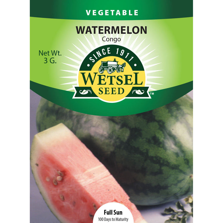 Wetsel Seed™ Congo Watermelon Seed