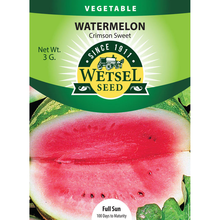 Wetsel Seed™ Watermelon Crimson Sweet Seed