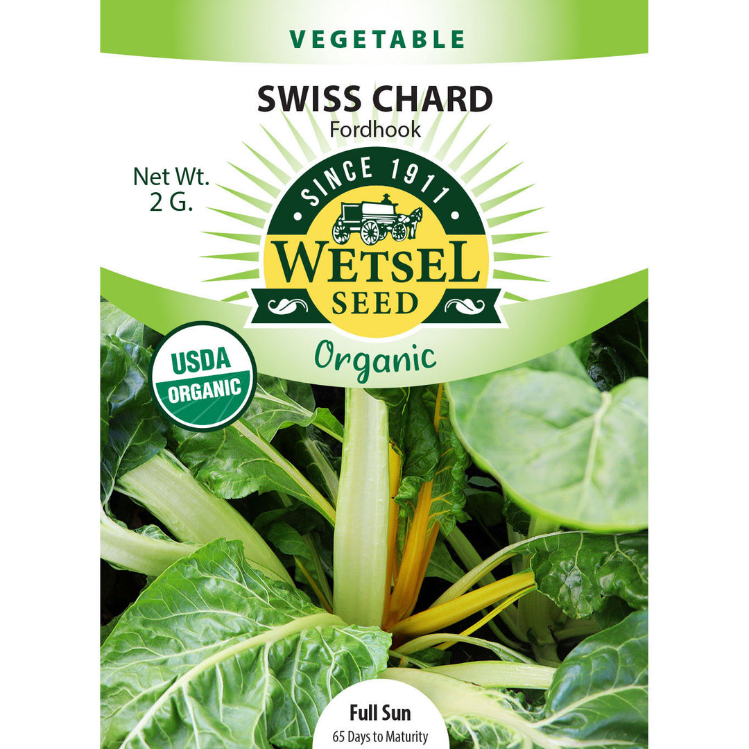 Wetsel Seed™ Organic Swiss Chard Fordhook Giant Seed