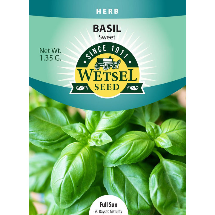 Wetsel Seed™ Basil Sweet Seed - Greenhouse Megastore