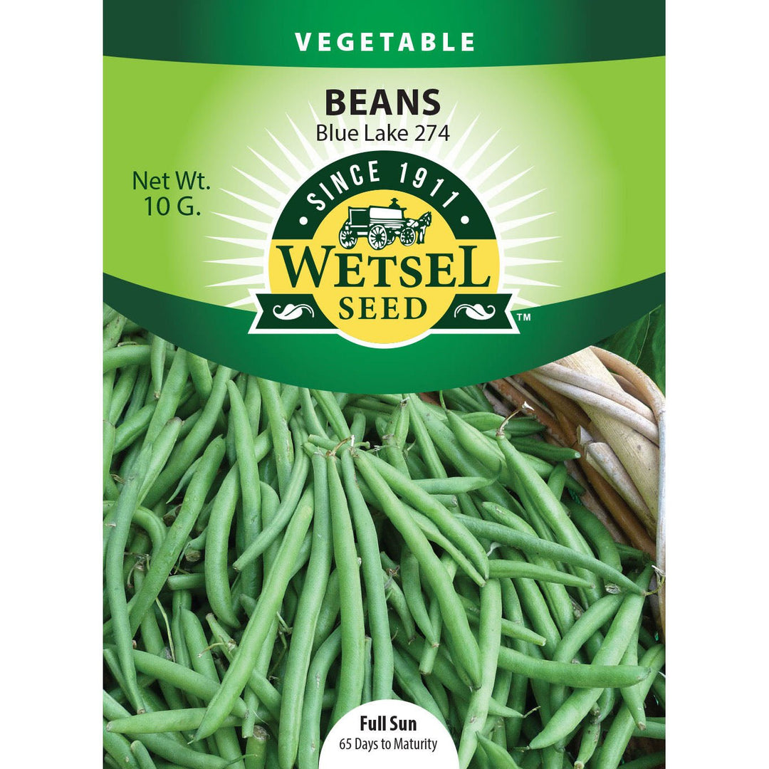 Wetsel Seed™ Bean Blue Lake 274 Seed - Greenhouse Megastore