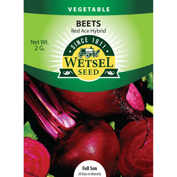 Wetsel Seed™ Beet Red Ace Seed - Greenhouse Megastore