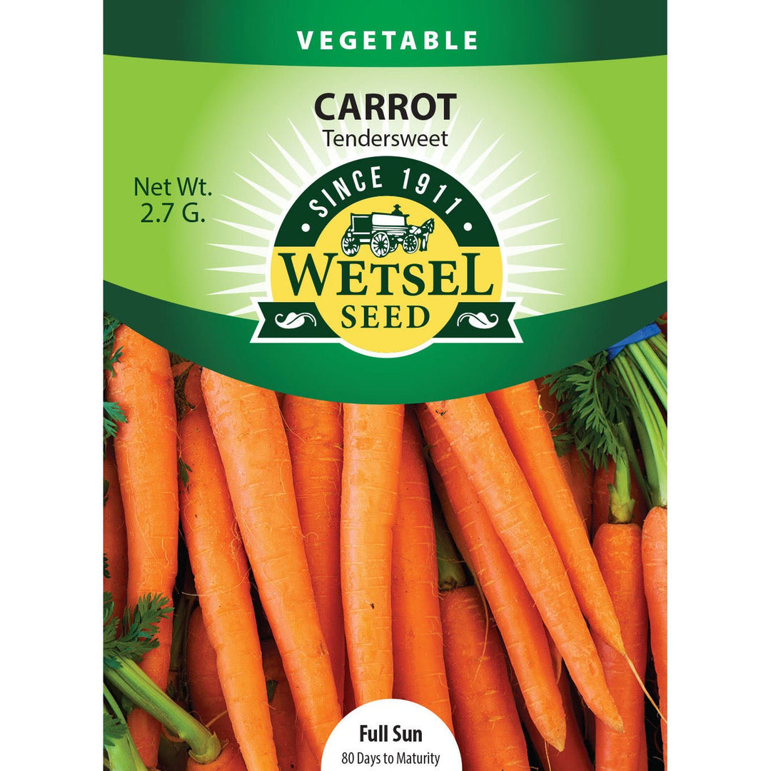 Wetsel Seed™ Carrot Tendersweet Seed - Greenhouse Megastore