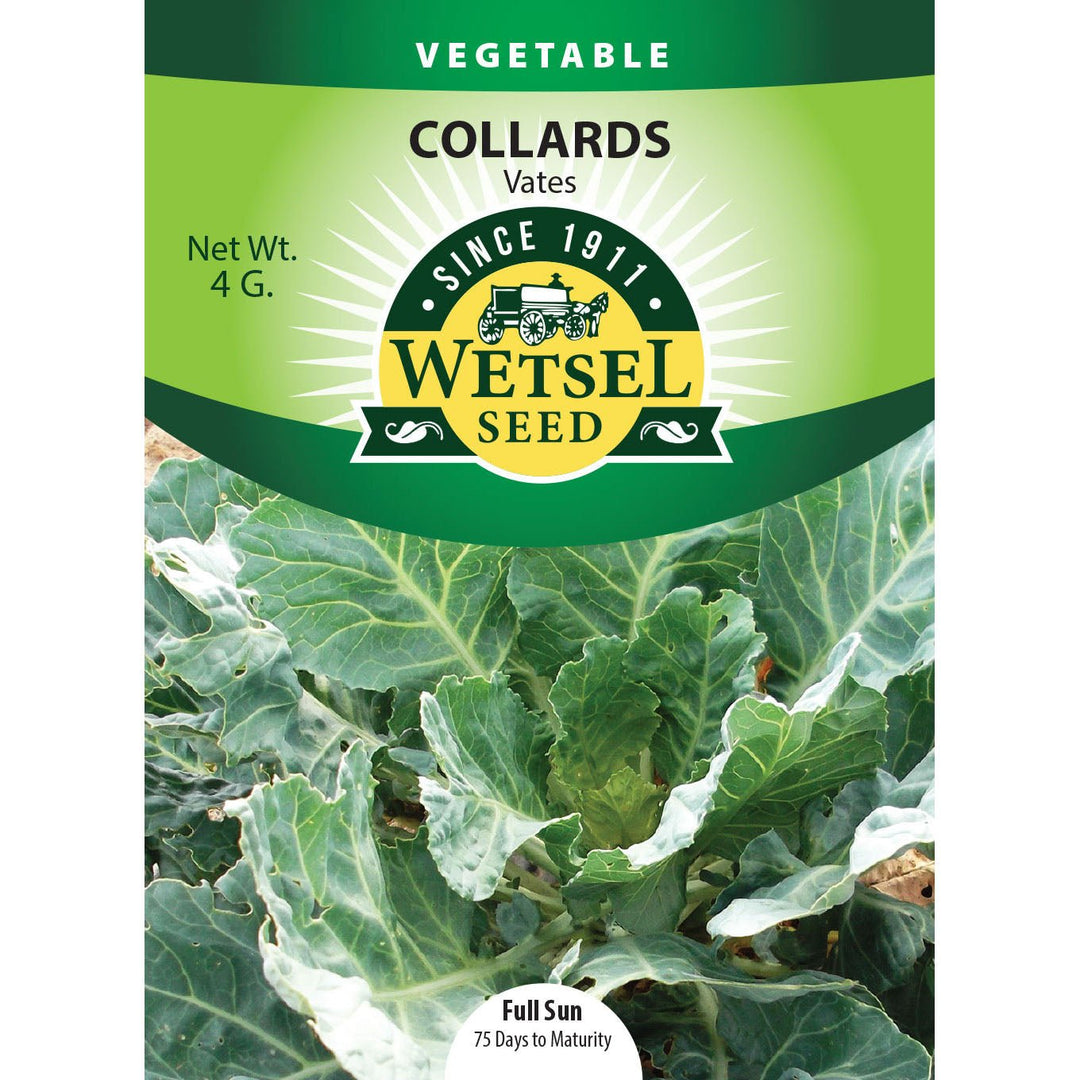 Wetsel Seed™ Collards Vates Seed - Greenhouse Megastore