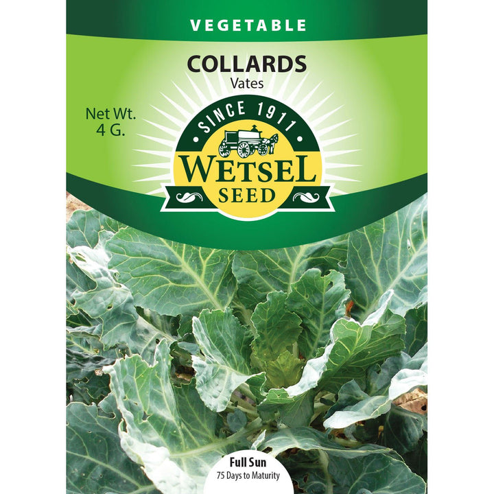 Wetsel Seed™ Collards Vates Seed - Greenhouse Megastore