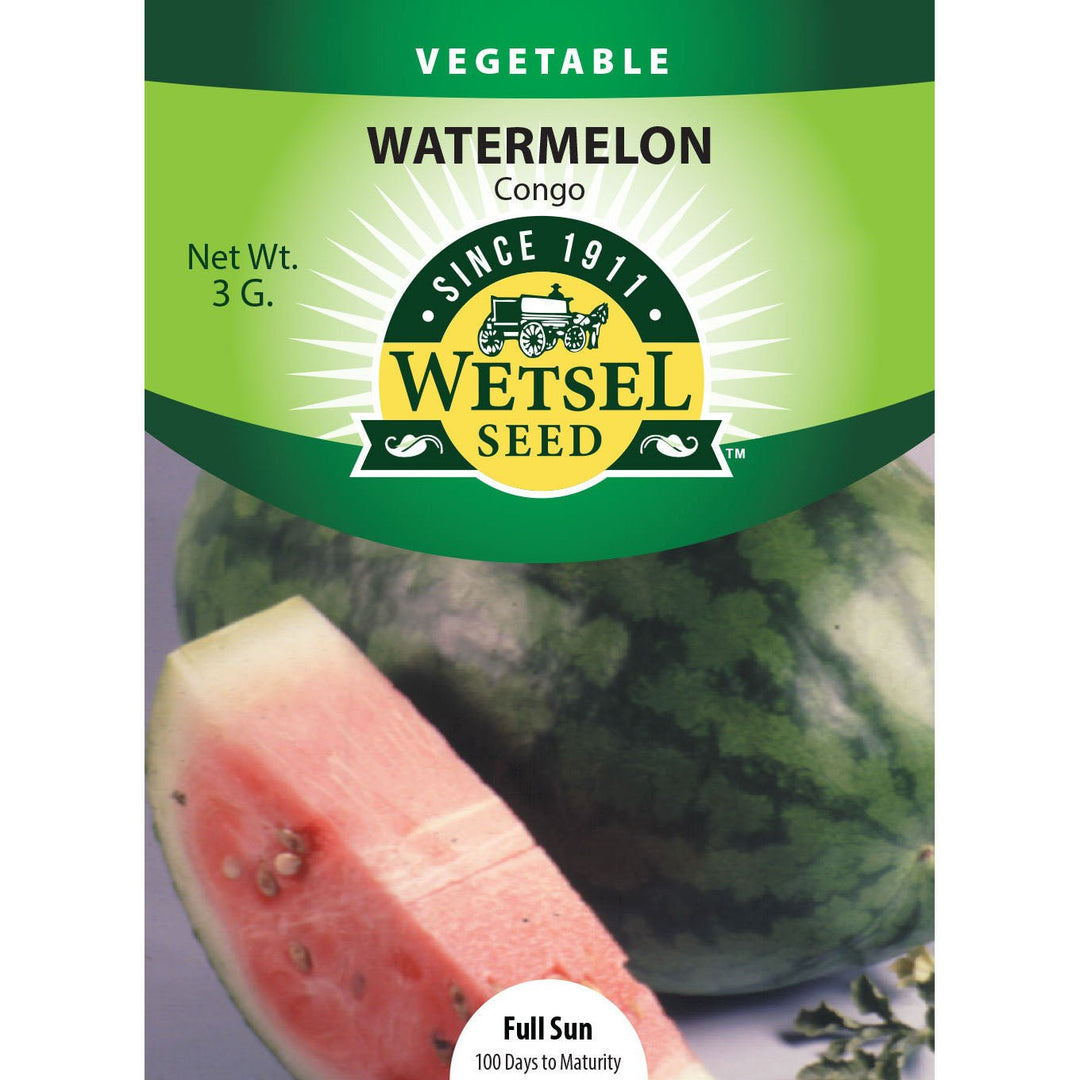 Wetsel Seed™ Congo Watermelon Seed - Greenhouse Megastore