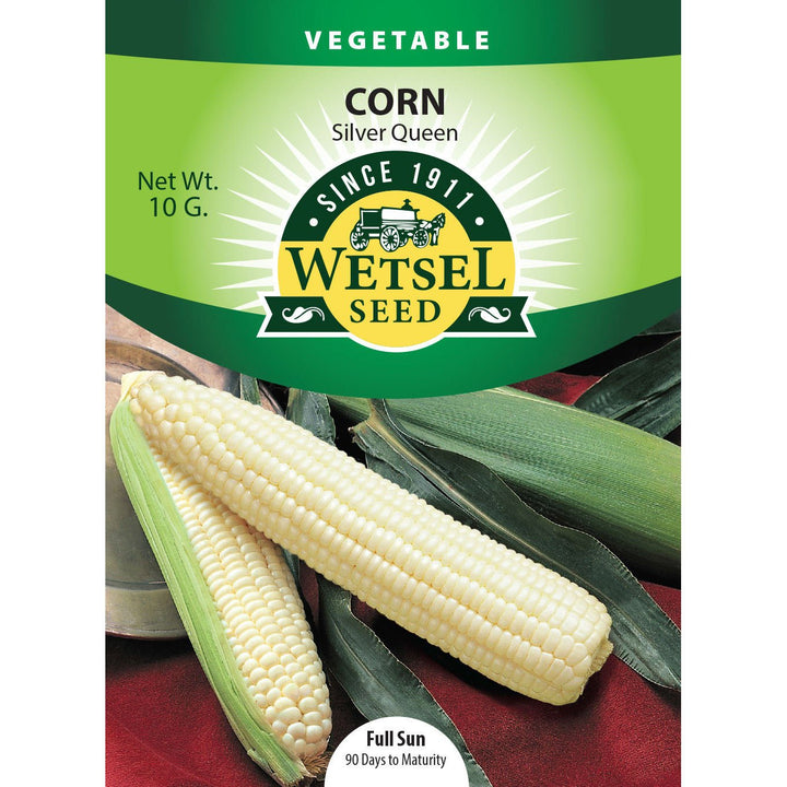 Wetsel Seed™ Corn Silver Queen Seed - Greenhouse Megastore