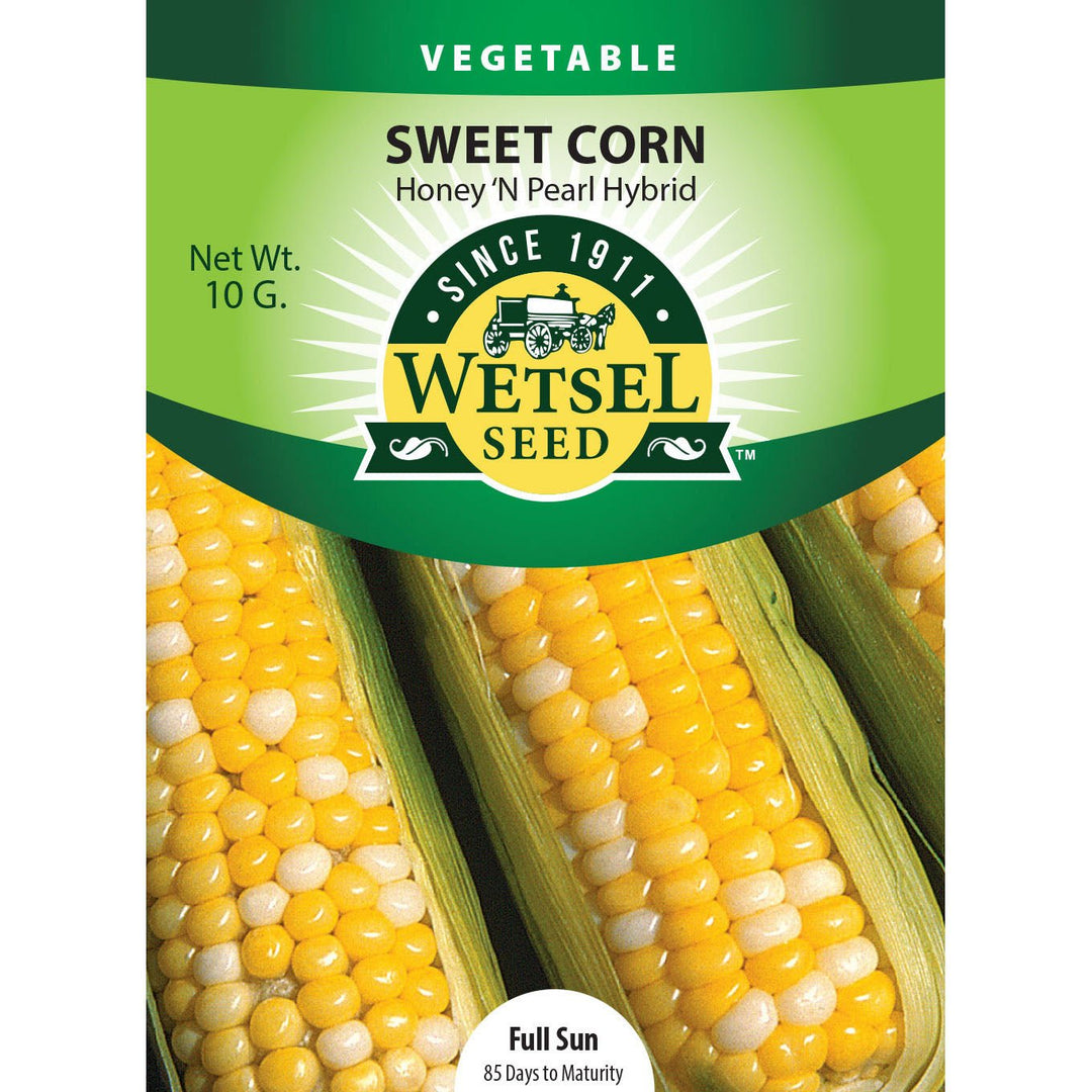 Wetsel Seed™ Corn Sweet Honey 'N Pearl Seed - Greenhouse Megastore