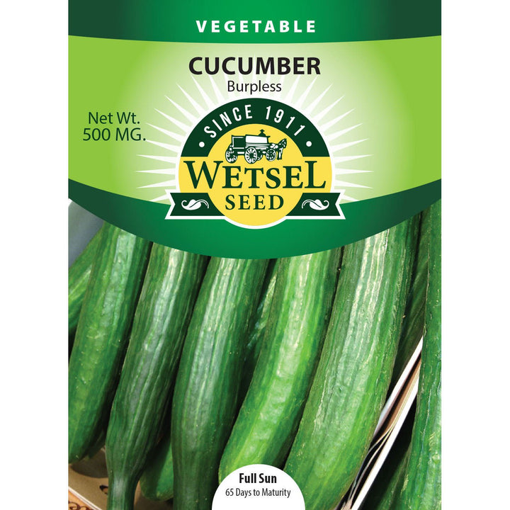 Wetsel Seed™ Cucumber Burpless 2 Seed - Greenhouse Megastore