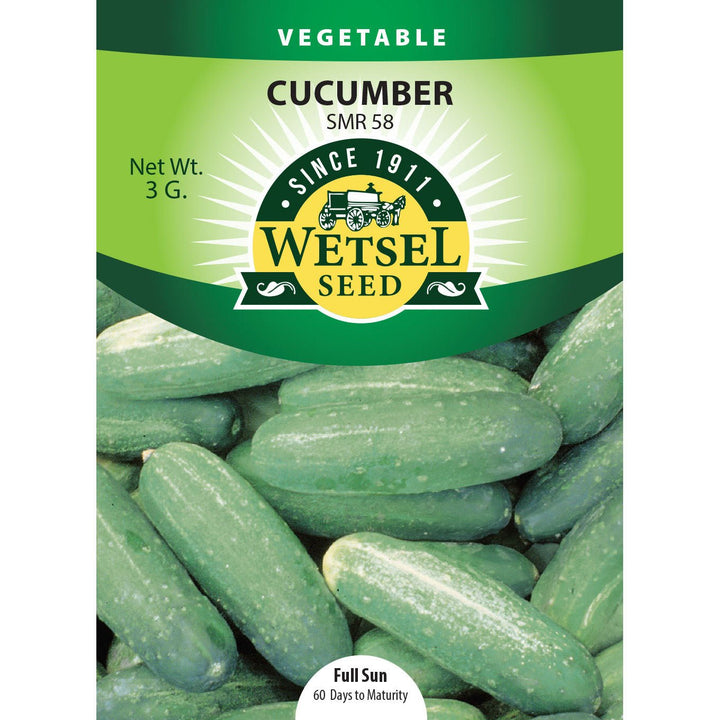Wetsel Seed™ Early Green Cluster Cucumber Seed - Greenhouse Megastore