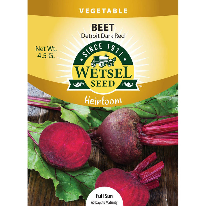 Wetsel Seed™ Heirloom Beet Detroit Seed - Greenhouse Megastore