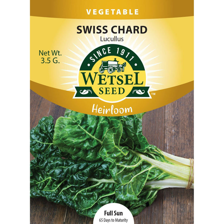 Wetsel Seed™ Heirloom Chard Lucullus Seed - Greenhouse Megastore