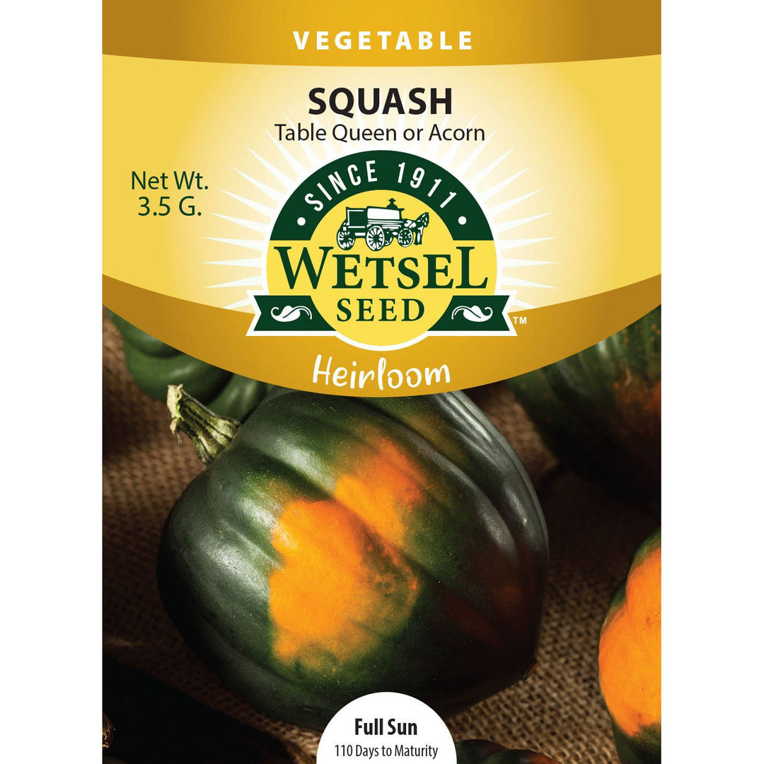 Wetsel Seed™ Heirloom Squash Table Queen Seed - Greenhouse Megastore