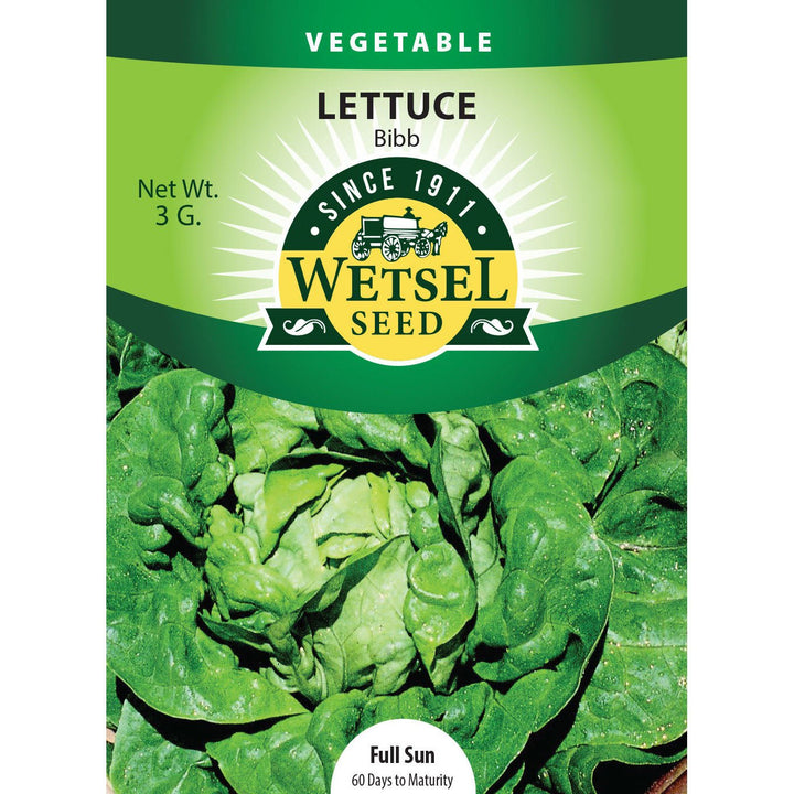 Wetsel Seed™ Lettuce Bibb Seed - Greenhouse Megastore