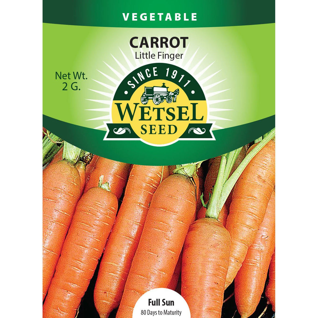 Wetsel Seed™ Little Finger Carrot Seed – Greenhouse Megastore