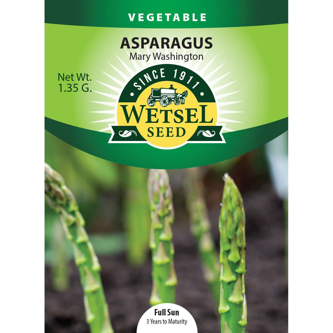 Wetsel Seed™ Mary Washington Asparagus Seed - Greenhouse Megastore