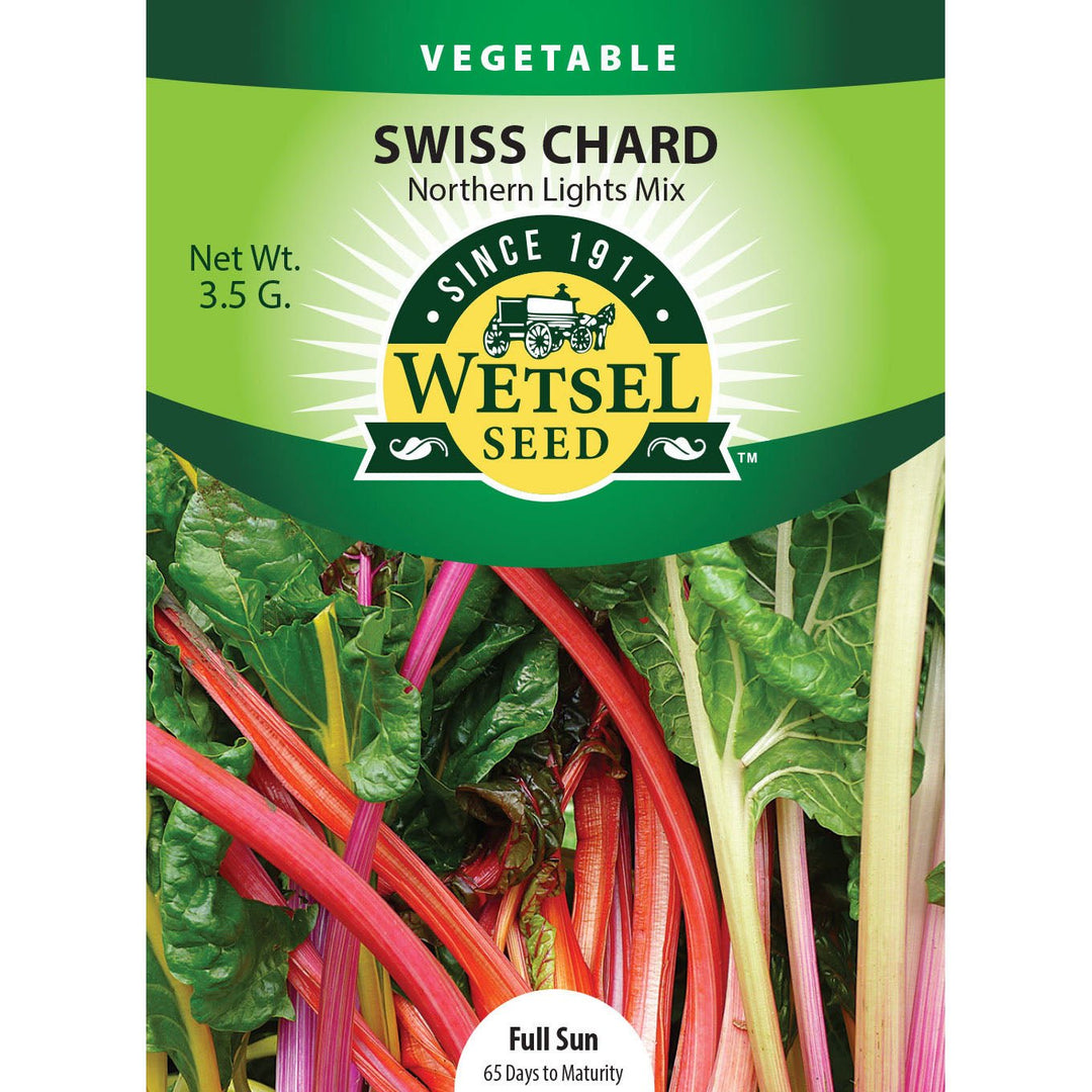 Wetsel Seed™ Northern Lights Mix Swiss Chard Seed - Greenhouse Megastore