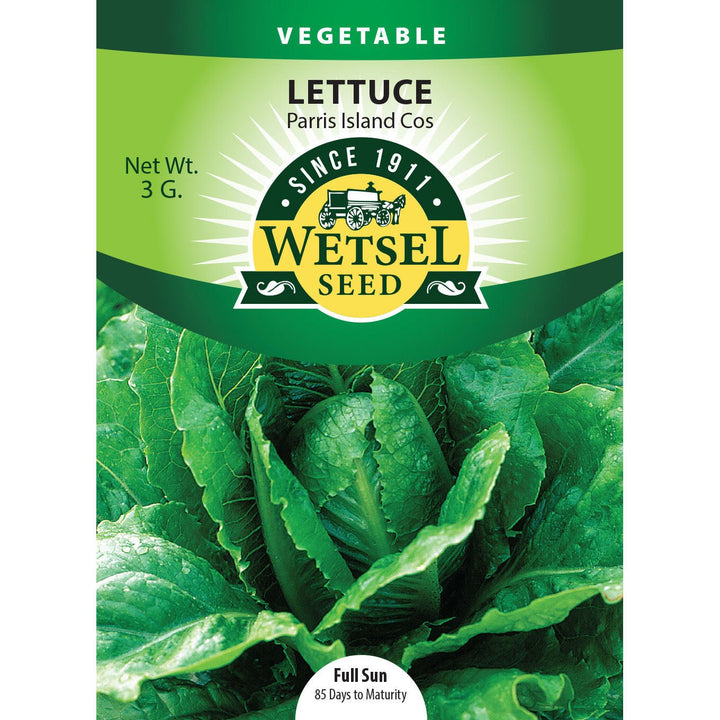 Wetsel Seed™ Paris Island Cos Romaine Lettuce Seed - Greenhouse Megastore