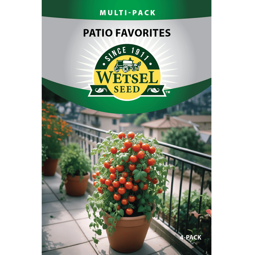small flower seed packets Wetsel Seed™ Patio Favorites Multi-Pack Seed Packets