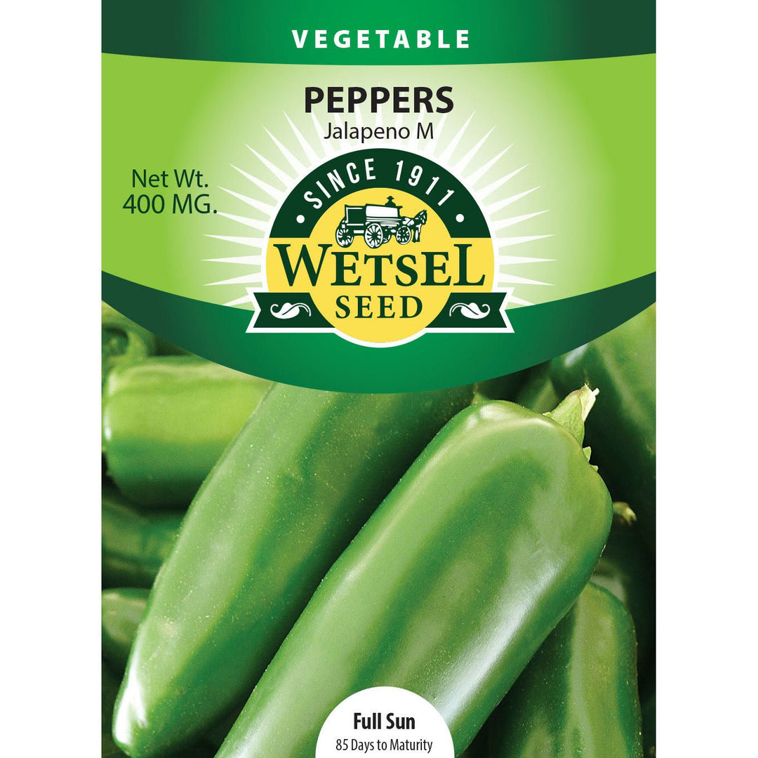 Wetsel Seed™ Pepper Jalapeno M Seed - Greenhouse Megastore