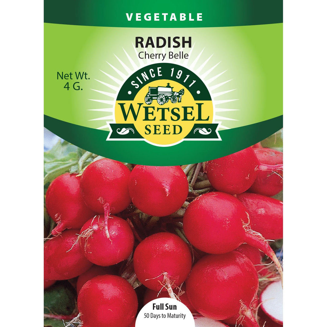 Wetsel Seed™ Radish Cherry Belle Seed - Greenhouse Megastore