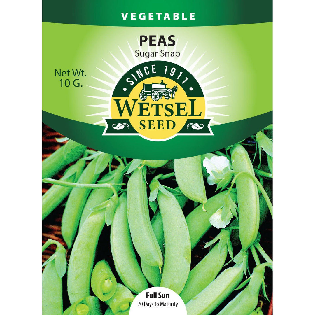 Wetsel Seed™ Sugar Snap Peas Seed - Greenhouse Megastore