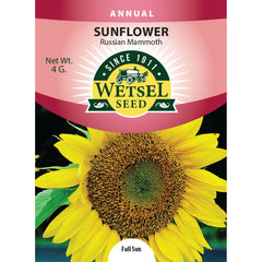 Wetsel Seed™ Sunflower Russian Mammoth Seed