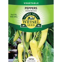 Wetsel Seed™ Sweet Banana Pepper Seed