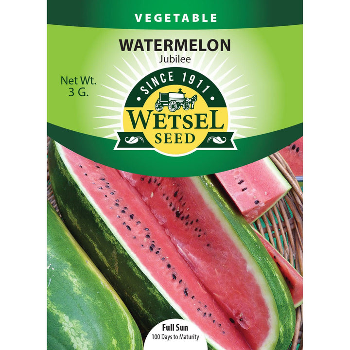 Wetsel Seed™ Watermelon Jubilee Seed - Greenhouse Megastore