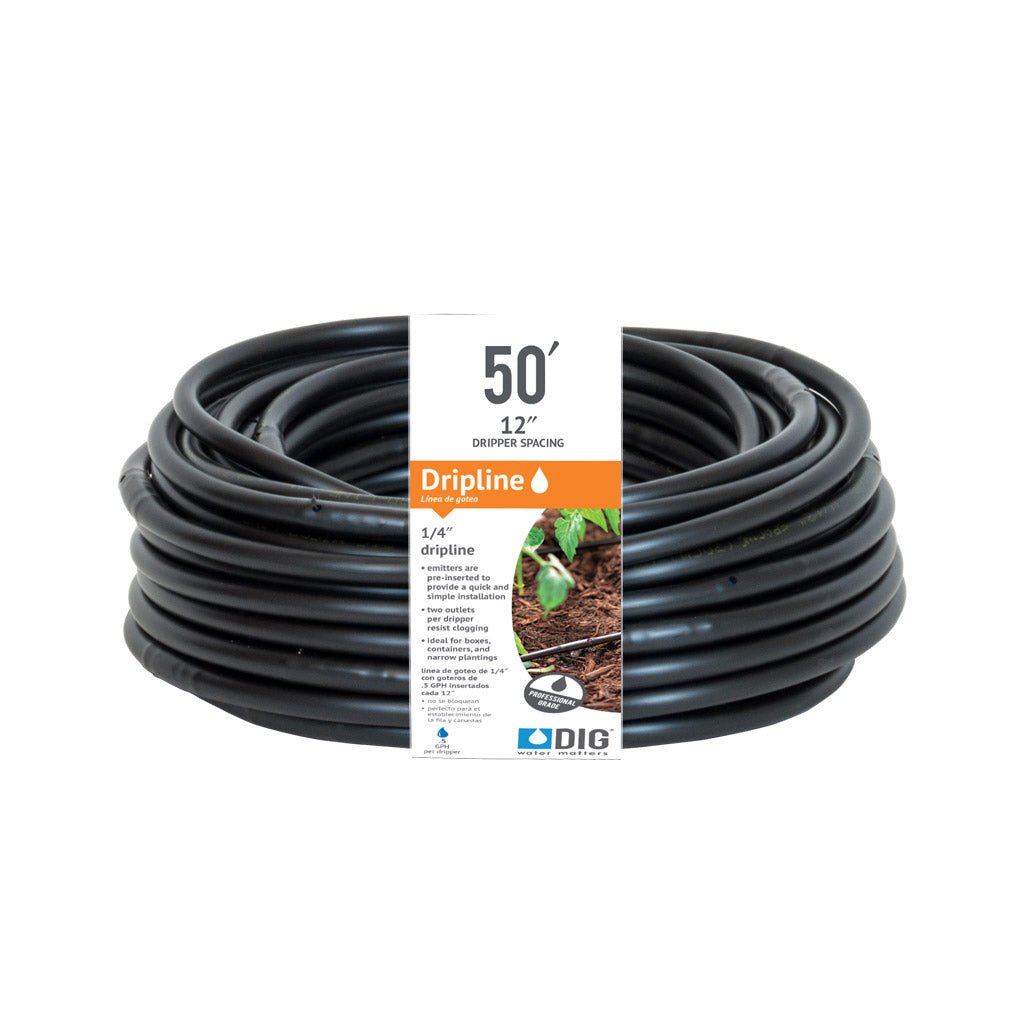 1/4 in. Microline Dripline - Greenhouse Megastore