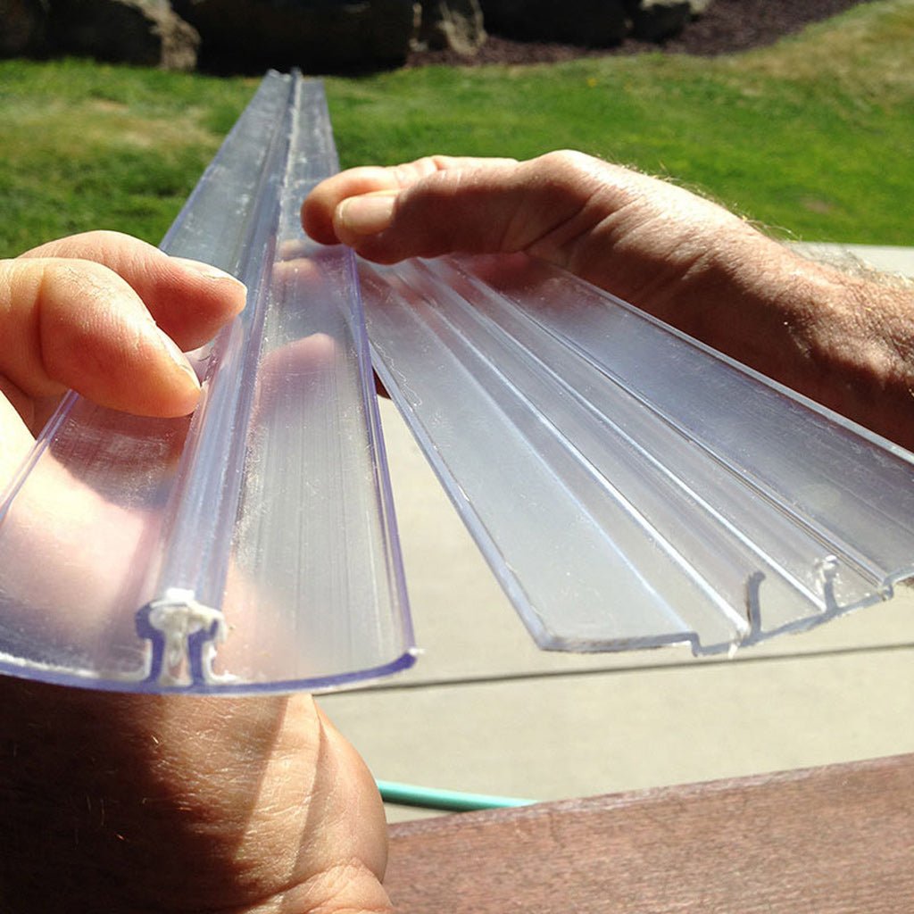 2 Piece 6 ft. Plastic H Profile - Greenhouse Megastore