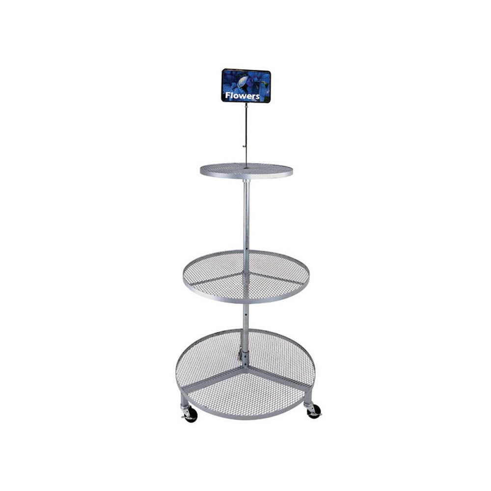 3 Level Circle Display Bench - Greenhouse Megastore