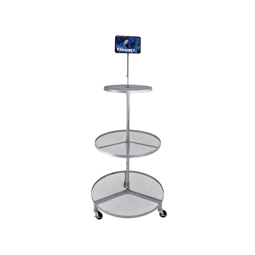 3 Level Circle Display Bench - Greenhouse Megastore