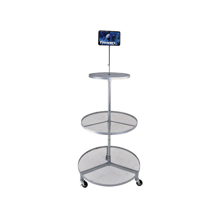 3 Level Circle Display Bench - Greenhouse Megastore
