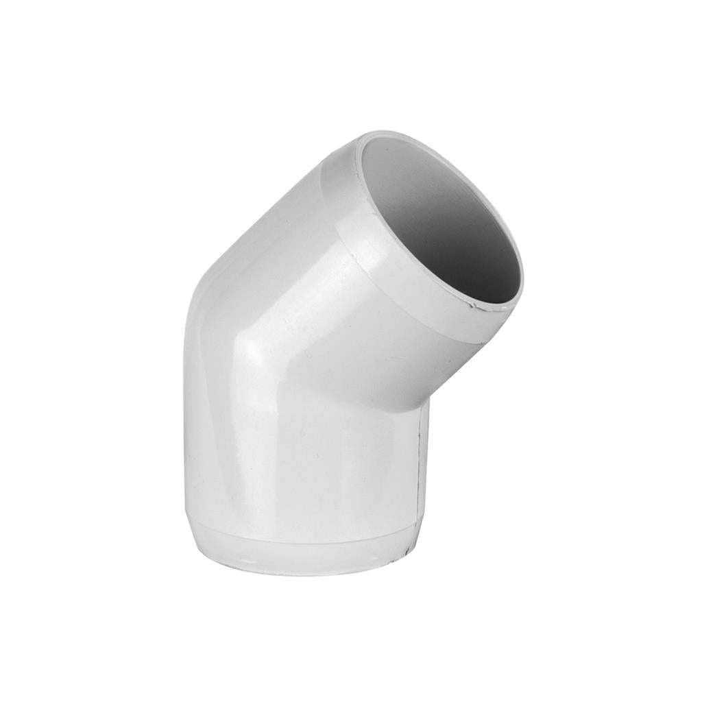 45 Degree Elbow PVC Fitting - Greenhouse Megastore