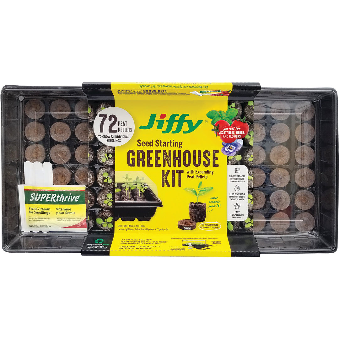 Jiffy® Greenhouse w/ Bonus SUPERthrive Sample