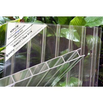 Acrylite 16mm Clear Acrylic Panel - Greenhouse Megastore