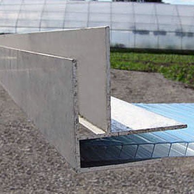Aluminum Corner Trim 8 ft. - Greenhouse Megastore