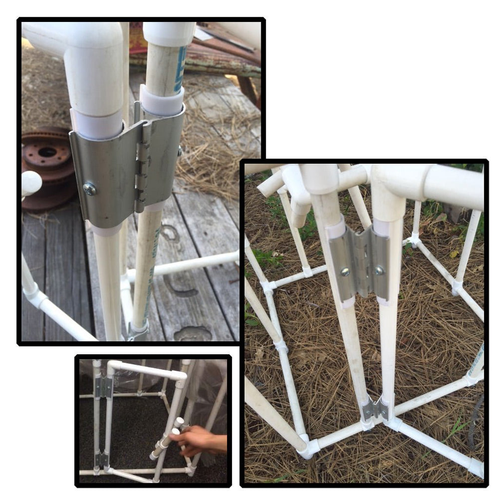 Aluminum Snap - On Hinge - Greenhouse Megastore