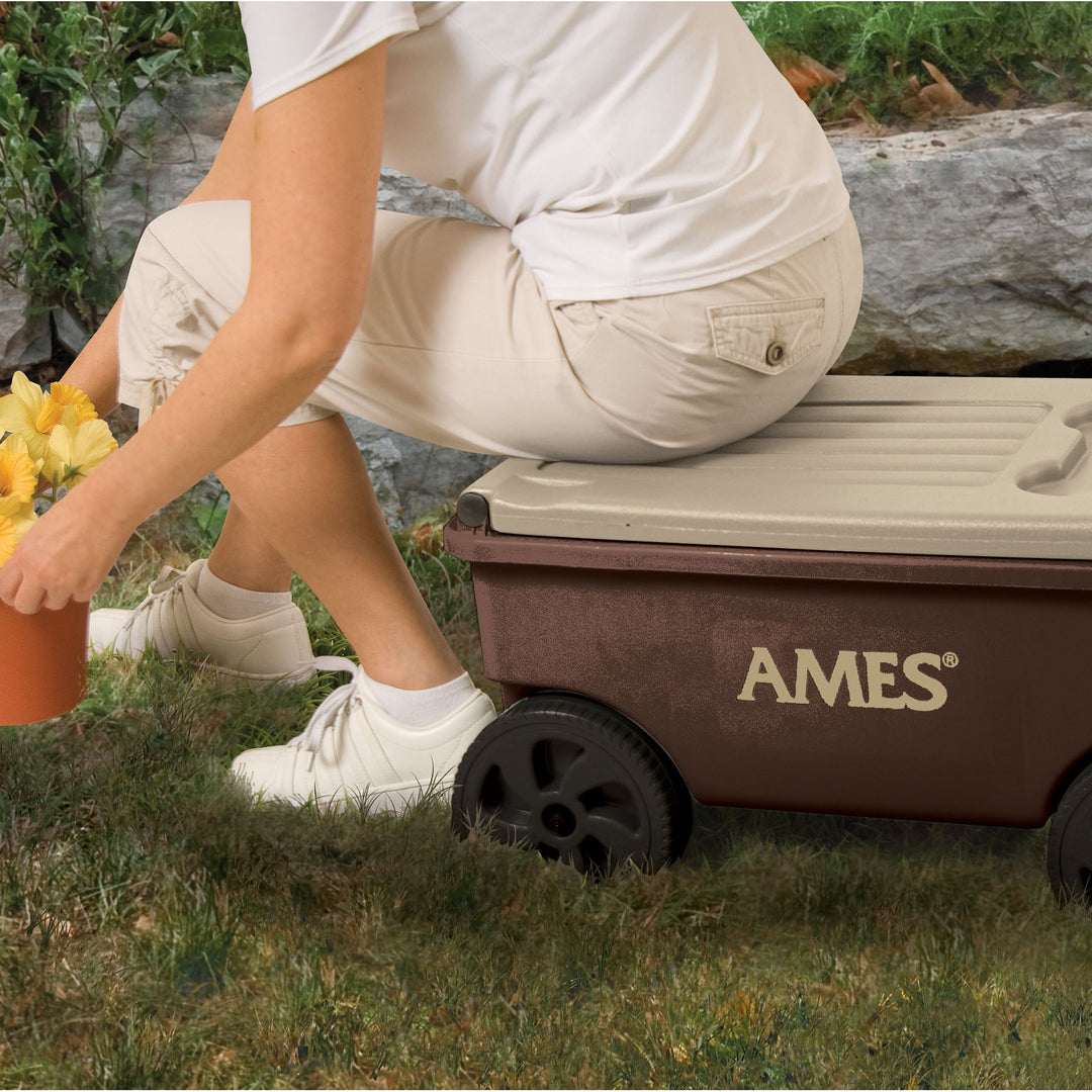 AMES Lawn Buddy Lawn Cart - Greenhouse Megastore