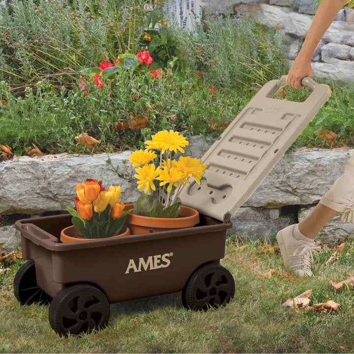 AMES Lawn Buddy Lawn Cart - Greenhouse Megastore