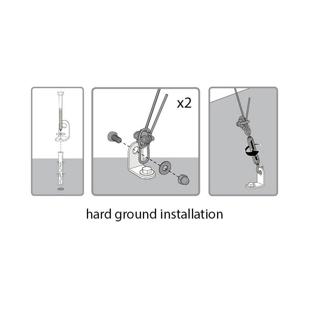 Anchoring Kit for Palram - Snap & Grow Greenhouses - Greenhouse Megastore