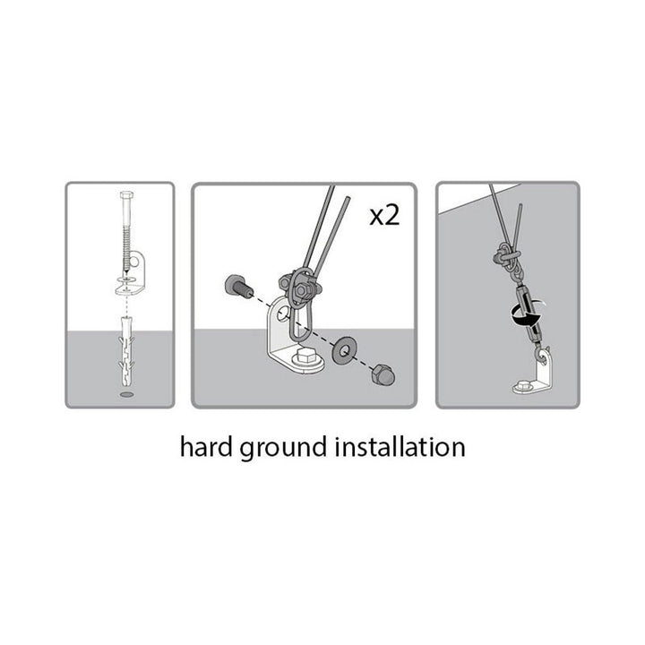 Anchoring Kit for Palram - Snap & Grow Greenhouses - Greenhouse Megastore